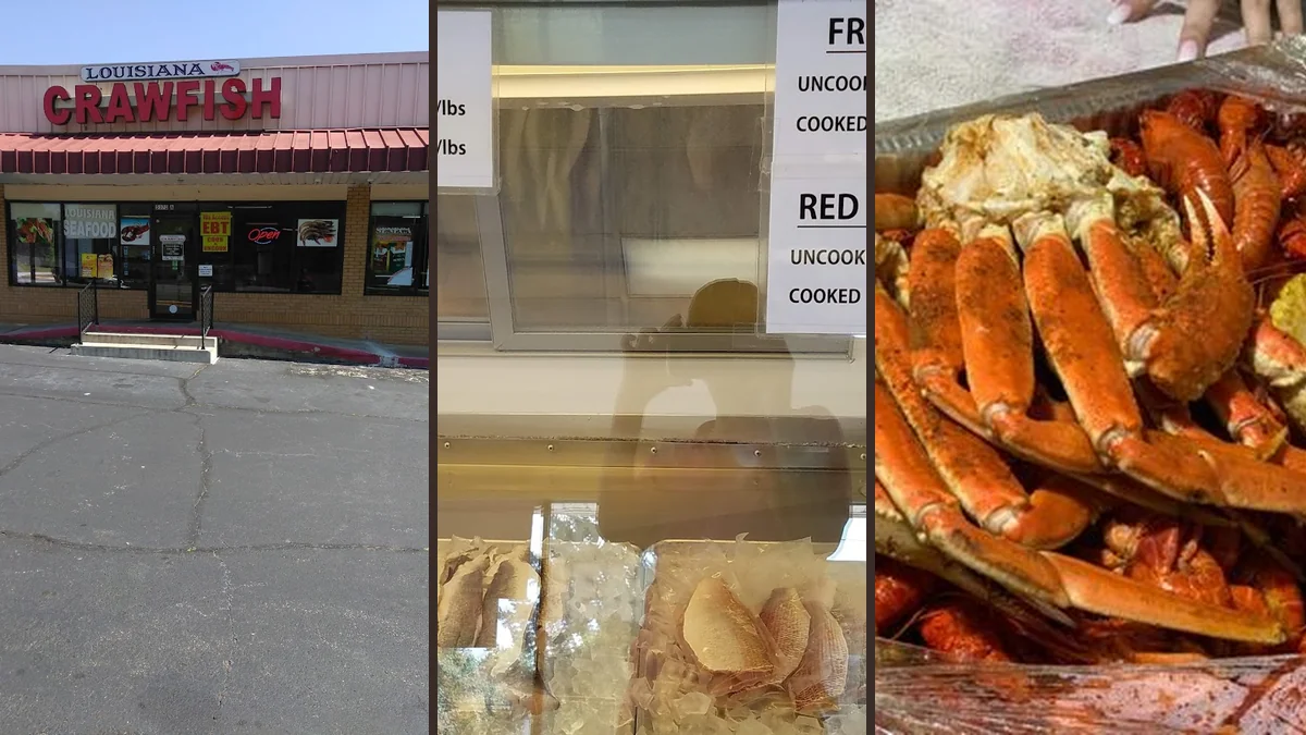 Crisp seafood meal in a dine-in setting.