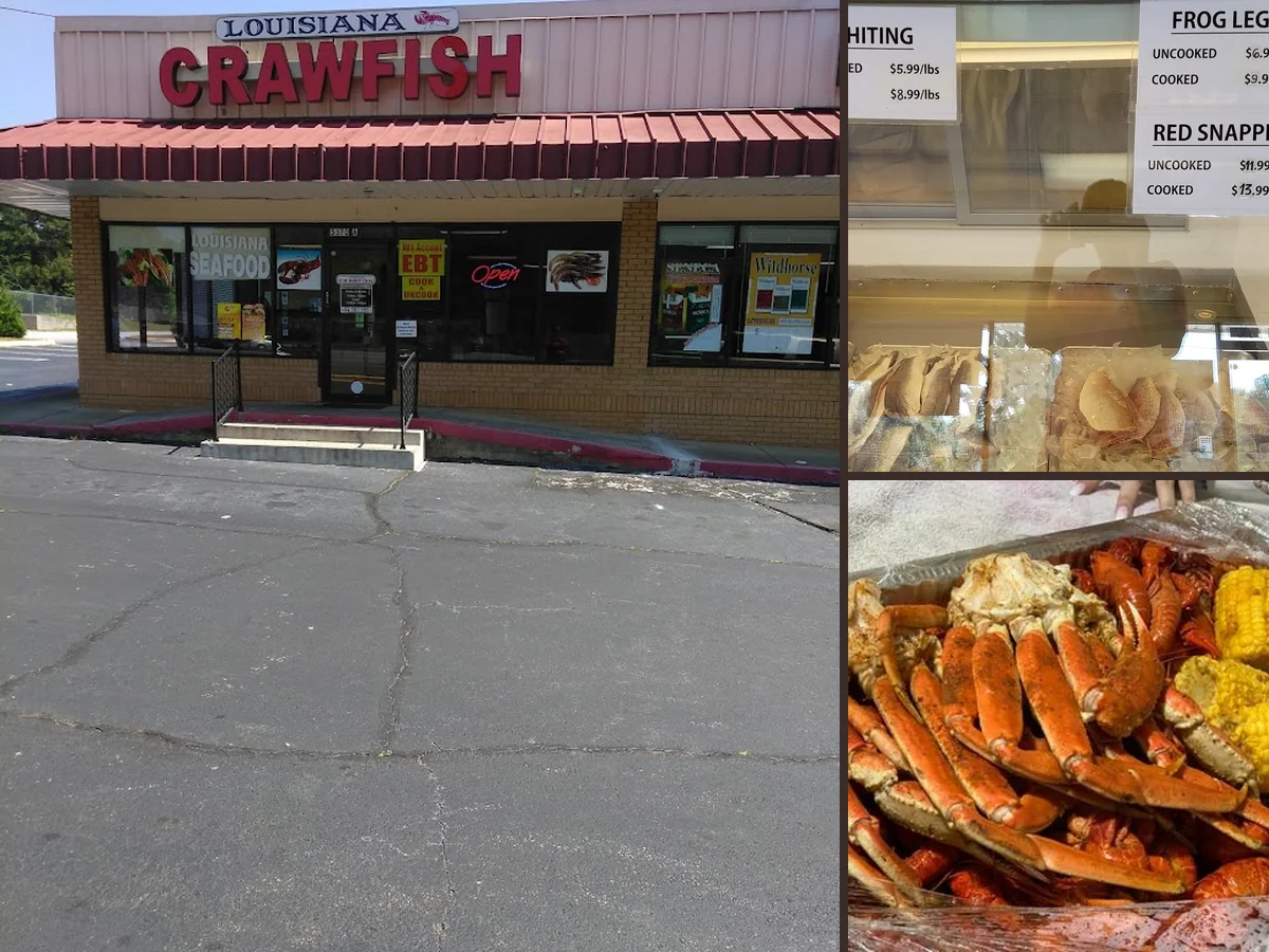 Crisp seafood meal in a dine-in setting.